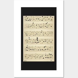 Musical Notes Pattern, perfect gift for all musicans and those who can't live without music #9 Posters and Art